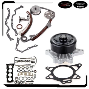 Head Gasket Set Timing Chain Kit Water Pump For 00-08 Toyota Corolla 1.8L - Bild 1 von 14