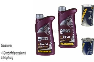 2L Aceite de Motor mannol Diesel Tdi 5W-30 1x Leak-Stop Aditivo + Doctor - Imagen 1 de 9