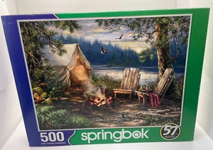Abend am See, Puzzle 500 Teile, Springbock, kostenloser Versand!! - Bild 1 von 2