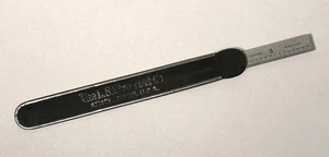 Starrett C309R 6" Regla de Acero Flexible con Bolsa de Bolsillo De Colección Hecho en EE. UU. - Imagen 1 de 4