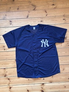 New York Yankees baseball jersey #4 Lou Gehrig Russell Athletic mesh Size XL - Picture 1 of 8