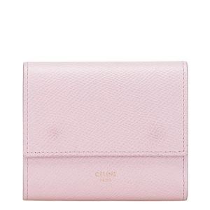 CELINE Small trifold Tri-fold wallet Women 【Used】 - Picture 1 of 11