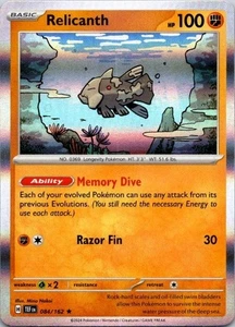 Relicanth 084/162 SV05: Temporal Forces Holo - Picture 1 of 2