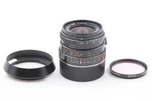 [COMO NUEVO con filtro de capucha] Lente Minolta M-Rokkor 28 mm f2,8 para montaje CL CLE M Japón - Imagen 1 de 9