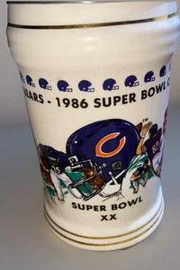 Chicago Bears Superbowl XX Champions Edición Limitada Stein #2539 DE 19.850 - Imagen 1 de 12
