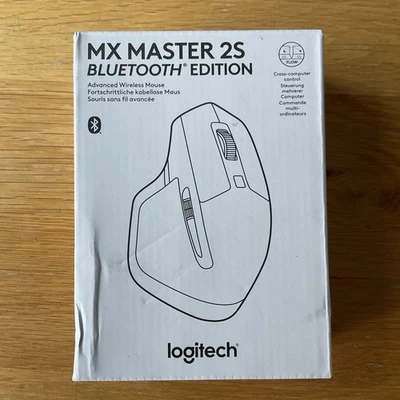 Logitech MX Master 2S Bluetooth Edition Wireless Mouse Graphite - New & Sealed - Image 1 of 3