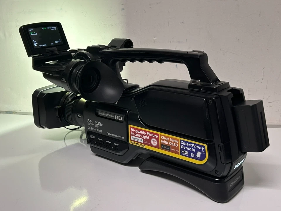 Sony HXR-MC2500 Full HD 1920x1080 Shoulder Mount Full HD AVCHD Video Camera - Image 1 of 4