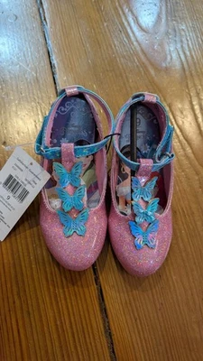 Disney Princess Girls Shoes Size 9 New With Tag Ariel Jasmine Belle Mulan - Image 1 of 4