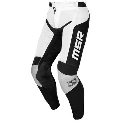 MSR NXT Air Motocross Dirt Bike Pant 36" White/Black Foto 1 de 4