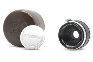 [Juego de FUNDA casi como nueva] Canon 35mm f2.8 lente ancha LTM L39... - Imagen 1 de 11