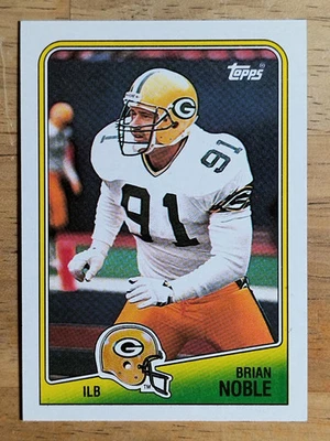 1988 Topps #321 Brian Noble RC - Image 1 of 2