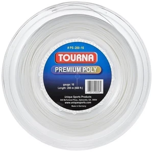 Tourna Premium Poly Reel Tennis String, Pearl White - Picture 1 of 2
