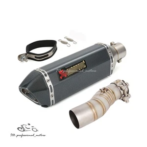 For CF-Moto 450MT 2024-2025 Ibex 450 Slip on Exhaust Pipe Replace Stock Muffler - Picture 1 of 12