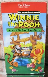 The New Adventures of Winnie the Pooh VHS All's Well That Ends Well - Picture 1 of 6