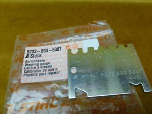 NEU Original Stihl HOS USG Abrichtlehre f. Schleifscheibe 5203 893 6307 - Bild 1 von 1