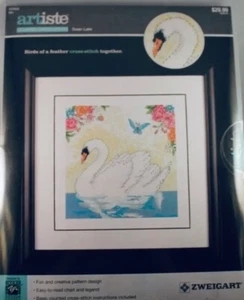 Counted Cross Stitch Kit - Artiste - Swan Lake - NWT - Picture 1 of 6
