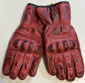 Motorcycle Gloves Water Proof, Made with Leather and Touchscreen Material - Picture 1 of 4