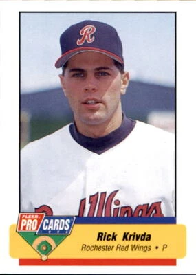 1994 Triple A All-Stars Fleer/ProCards AAA13 Rick Krivda McKeesport Pennsylvania - Image 1 of 2