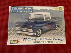 Chevy Fleetside 1966 camioneta pickup escala 1:25 kit modelo plástico Revell 85-7225 sellado - Imagen 1 de 5