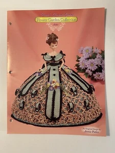 Annie’s Attic Flower Garden Collection Crochet Barbie Pattern Aster Flower - Picture 1 of 3