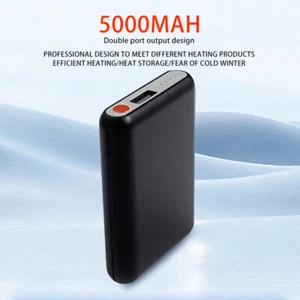 5000mAh Portable Pockets Power Bank DC 5V/2A for Heating Gloves Socks Vest Jacna - Photo 1 sur 8