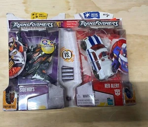Transformers Cybertron 2pack Red Alert Sideways Critical Path Battle Pack Lot - Picture 1 of 9
