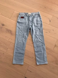 Agnona Cotton/Cashmere Jeans, Size 40 Made In Italy, - Picture 1 of 11