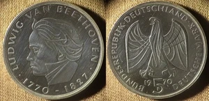 Germany Fed Rep : 1970F 5 Mk Cameo Proof #112.1 IR4040 - Picture 1 of 1