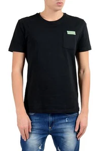 Versace Collection Men's Black Crewneck T-Shirt Size - Picture 1 of 5