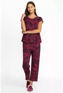 JOHNNY WAS Pajamas Set NWT The Bobbie Cropped Set Carrie S - Picture 1 of 3