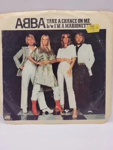 Take A Chance On Me/I'm A Marionette/ABBA/45 Atlantic Records-1977  - Picture 1 of 4