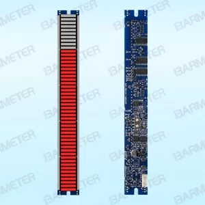 Modulo a barre LED 50sec 147 mm, alimentatore DC5V, ingresso 0-5 V, rosso, porta A - Foto 1 di 4
