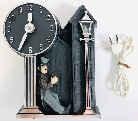 Vintage Mastercrafters 1970 Model 911 "Happy Time" Tabletop Clock Cover