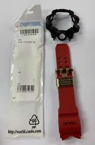 Casio Original GWG-1000GB-4A Combo   -   Band&Bezel  Colour   Red-