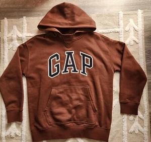 GAP TEEN BROWN HOODIE,SIZE 12 (Small) - Picture 1 of 7