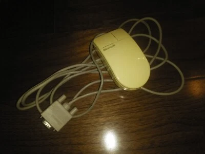 Microsoft Serial-PS/2 Compatible Mouse 28898 retro vintage computer mouse - Image 1 of 2