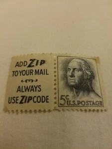 George Washington 1962 United States 5 cent stamp rare and unused. - Picture 1 of 3