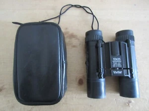 VIVITAR 10 X 25 FIELD BINOCULARS - 5.5 - 96m AT 1000m - 288FT AT 1000 yards - Picture 1 of 5