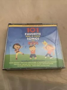 101 Favorite Sing-A-Long Songs for Kids (Music CD, 2012) 2-Discs - Picture 1 of 12