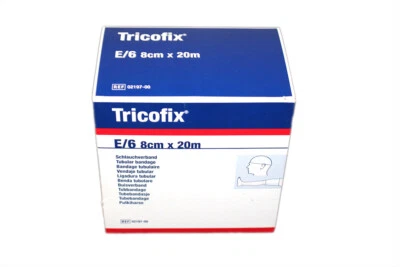 BSN MEDICAL BSN TRICOFIX Schlauchverband Gr E/6 (8 cm x 20 m) Oberschenkel Kopf PZN 01868982