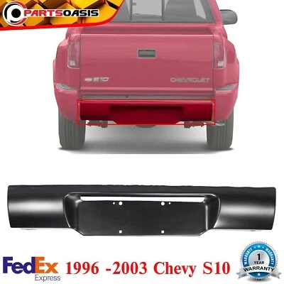 Barra frontal de parachoques trasero de acero imprimado para Chevy S10/GMC Sonoma 1996-2003 Foto 1 de 4