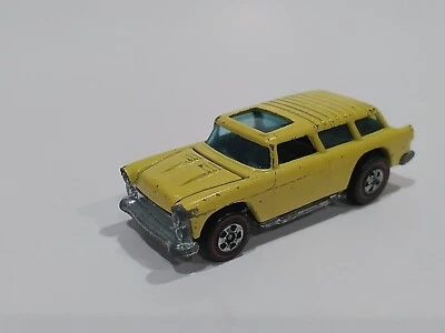 Hotwheels Original Redline Raro 1973 Alive '55 Esmalte Amarillo Excelente Estado Muy Buen Estado Foto 1 de 4