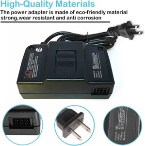 AC Adapter Power Supply & AV Cable Cord For (Nintendo 64) Brand New N64 Bundle - Picture 1 of 16