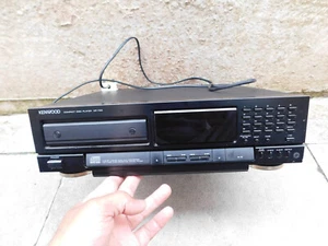 Reproductor de CD de disco compacto Kenwood DP-730 negro enciende DEFECTUOSO LEER NOTAS - Imagen 1 de 17