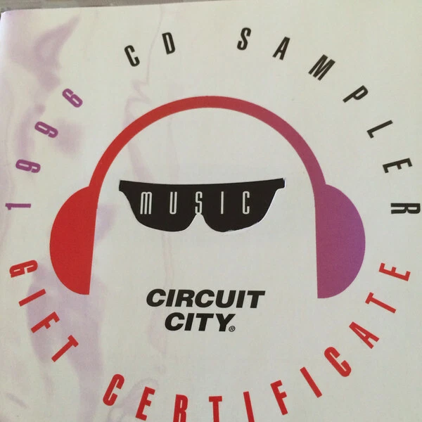 Circuit City 1996 Gift Certificate CD Idol Tull Duran Raitt Simon Heart Kravitz