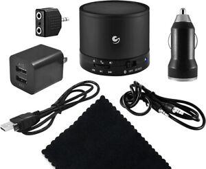 Ematic EP218 Bluetooth Speaker Bundle Dual USB Charger / Wireless Speaker