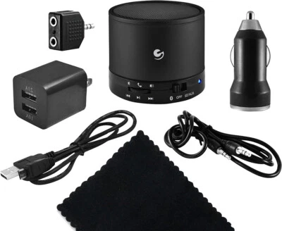 Ematic EP218 Bluetooth Speaker Bundle Dual USB Charger / Wireless Speaker - Image 1 of 3