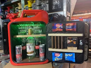 Barkanister Captain morgan im roten 20-liter-Metall Kanister Mit LED Beleuchtung - Bild 1 von 24