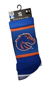Boise State Broncos Socks Strideline Premium Athletic Crew Licensed Wear - Picture 1 of 3