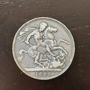 1895 1 British Crown - Picture 1 of 2